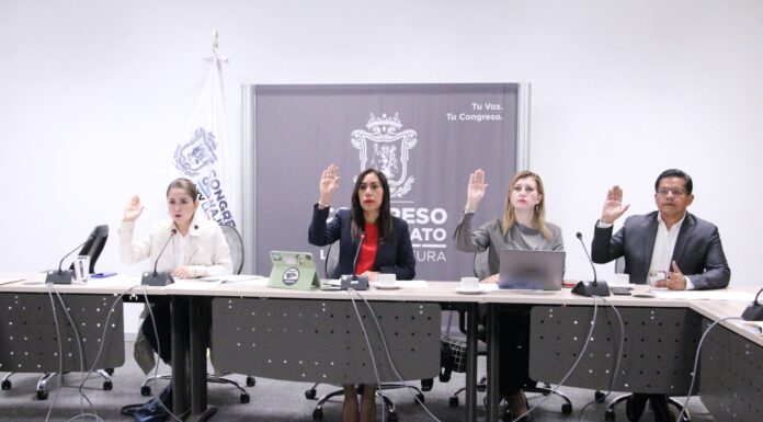 Participan Diputados del PAN en la Comisión de Gobernación en el Congreso local