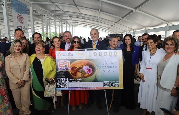 Un “cachito” de Guanajuato en la Lotería Nacional
