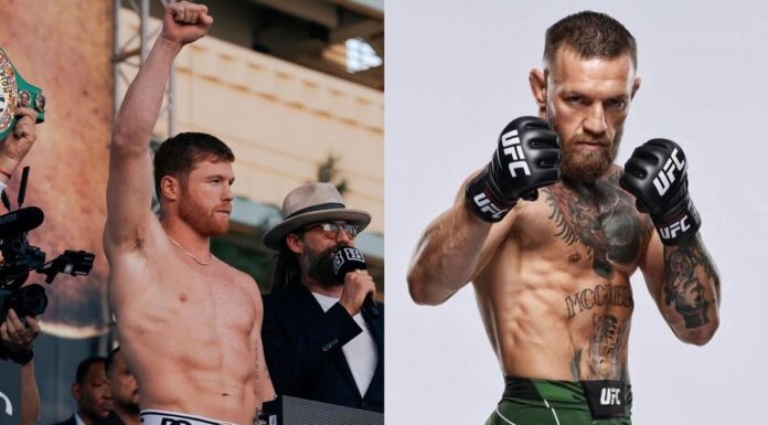 Canelo Álvarez explota contra Conor McGregor: “Sabes hablar bien la mier…” Canelo Álvarez explota contra Conor McGregor: “Sabes hablar bien la mier…”