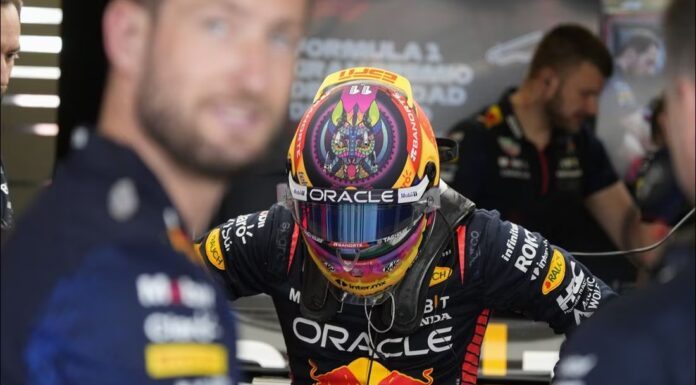 Checo Pérez termina tercero en la FP1 del Gran Premio de México Checo Pérez termina tercero en la FP1 del Gran Premio de México