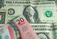 Empresarios extranjeros “sacan” del país 130 mil 763 millones este año El peso se anima tras dato positivo sobre economía de EU