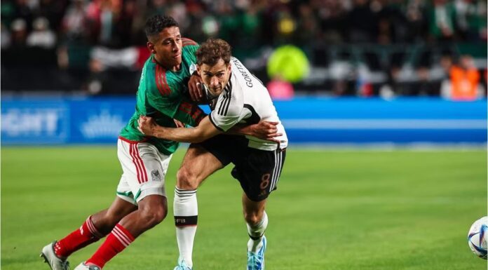 Leon Goretzka muestra la brutal herida que le quedó tras el partido frente a México Leon Goretzka muestra la brutal herida que le quedó tras el partido frente a México