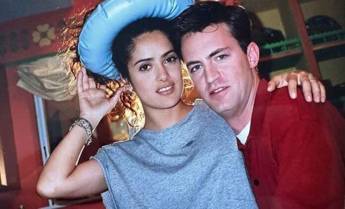 Salma Hayek reacciona a la muerte de Matthew Perry: "Amigo mío, nunca te olvidaremos"