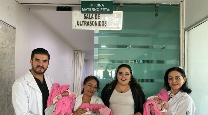 Nacen trillizas en T-48 del IMSS en León