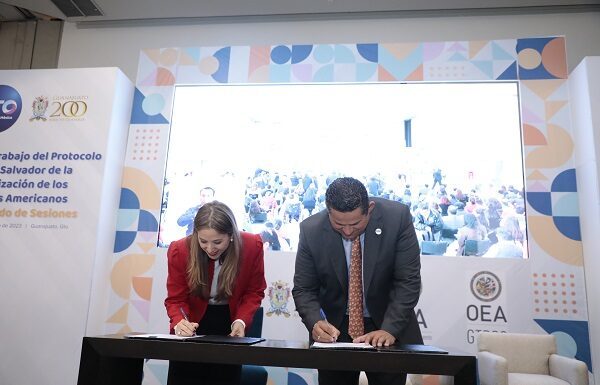 Guanajuato y OEA firman acuerdo a favor de la inclusión