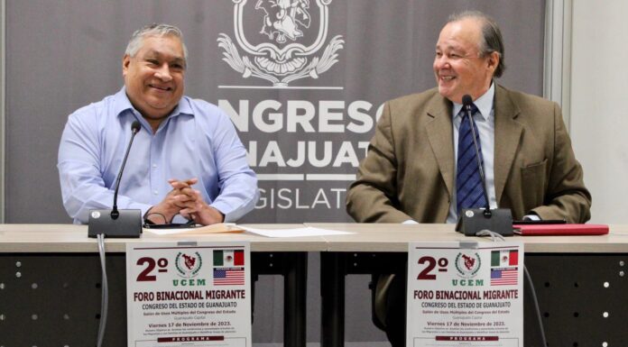 Congreso de Guanajuato será sede del Foro Binacional Migrante
