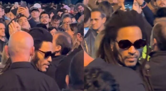 Lenny Kravitz sorprende al aparecer durante el concierto de Paul McCartney en México Lenny Kravitz sorprende al aparecer durante el concierto de Paul McCartney en México