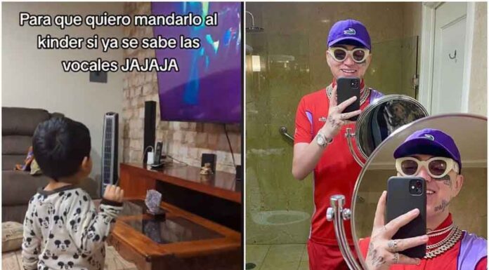 Niño es viral en TikTok por aprender las vocales con reggaetón; papá agradece a Dani Flow Niño es viral en TikTok por aprender las vocales con reggaetón; papá agradece a Dani Flow