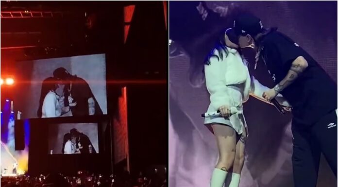 Peso Pluma y Nicki Nicole se besan en concierto ¿se acaban las dudas sobre un romance? Peso Pluma y Nicki Nicole se besan en concierto ¿se acaban las dudas sobre un romance?