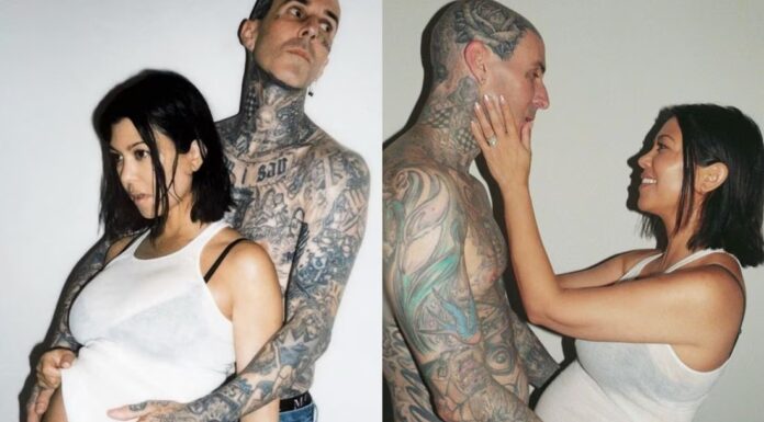 Romántica y atrevida sesión de fotos de Kourtney Kardashian y Travis Barker fascina a sus fans Romántica y atrevida sesión de fotos de Kourtney Kardashian y Travis Barker fascina a sus fans