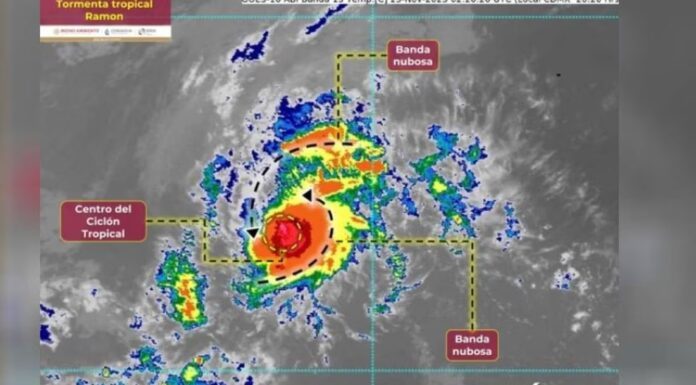 Se forma tormenta tropical “Ramón” en el océano Pacífico Se forma tormenta tropical “Ramón” en el océano Pacífico
