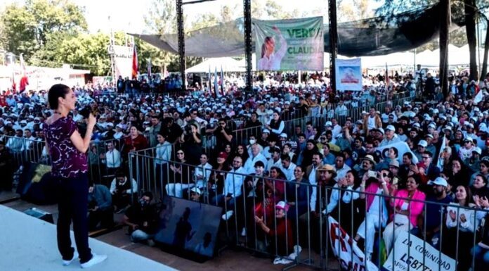 Sheinbaum señala que debe eliminarse cualquier tipo de violencia contra las mujeres Sheinbaum señala que debe eliminarse cualquier tipo de violencia contra las mujeres