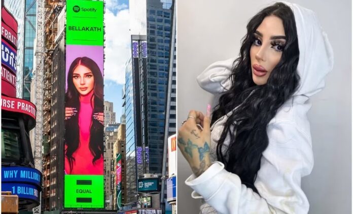 ¡Y la que soporte! Bellakath llega a las pantallas de Times Square en Nueva York