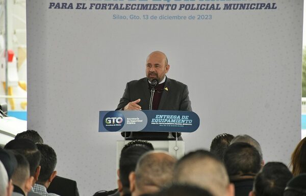 Fortalecen equipamiento para seguridad ciudadana en Silao