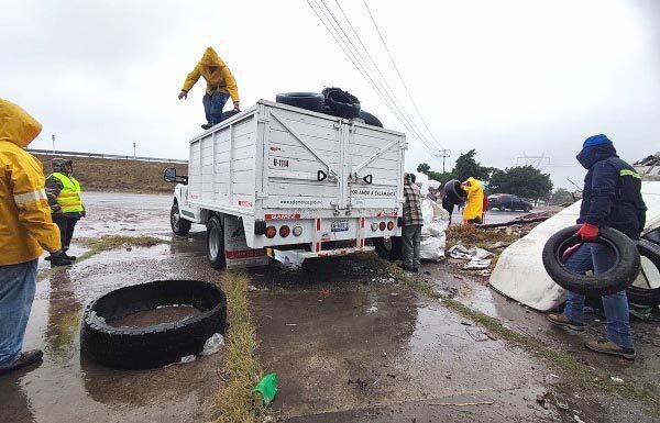 Secretaría de Salud retira 15 toneladas de chacarros en Salamanca