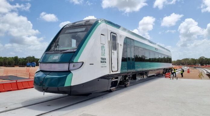 Por fallas presentadas en su sistema, suspenden operación de Tren Maya