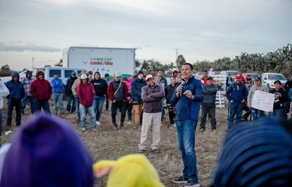 Mauricio Trejo mejora calidad de vida en el campo de San Miguel