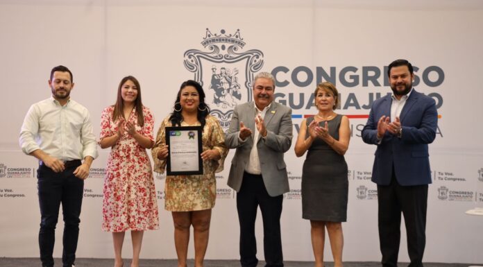 Reconocen a Congreso de Guanajuato por buenas prácticas gubernamentales