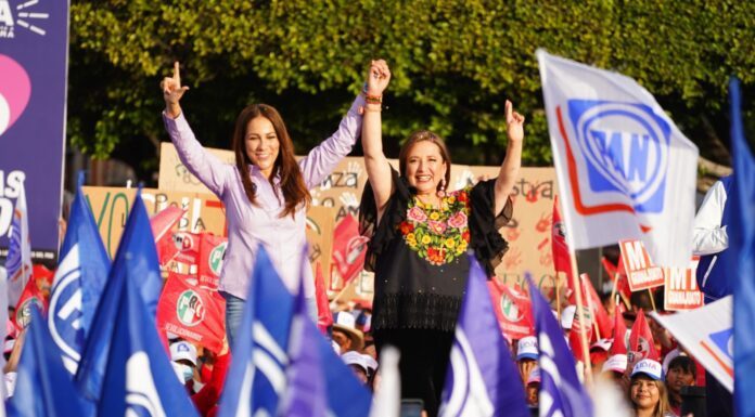 Tengo las agallas para que ustedes vivan en paz: Xóchitl Gálvez