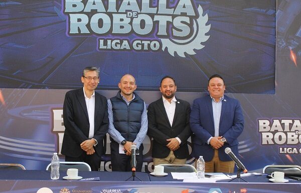 Preparan primera batalla de robots en Guanajuato