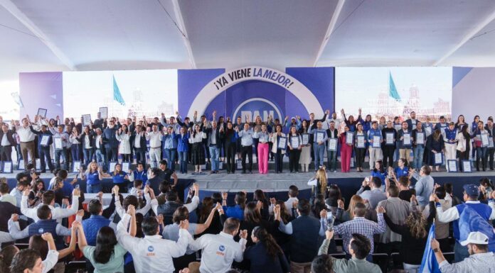 Entrega PAN constancia a candidatos para elección del 2 de Junio