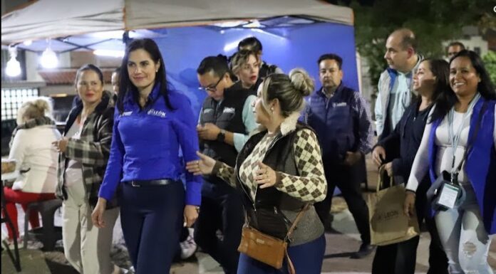 Supervisa Ale Gutierrez segunda etapa de ampliación del sistema de alumbrado público LED