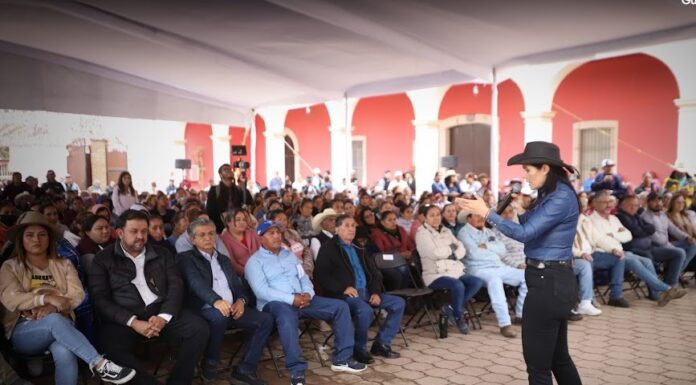 Presenta Ale Gutiérrez mandos de seguridad pública en zona rural