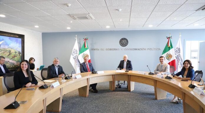 Sesiona la Junta de Gobierno y Coordinación Política de Guanajuato