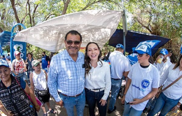 Antorchistas de Guanajuato se suman a Samantha Smith