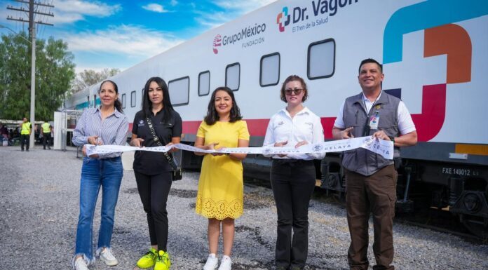 Hace parada en Celaya el Doctor Vagón con servicios de salud gratuitos