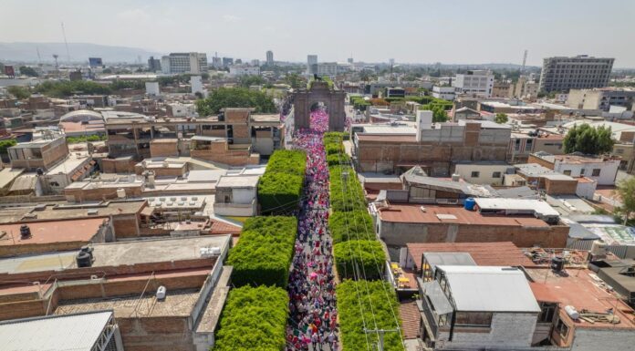 Guanajuato se suma a la Marea Rosa; marchan más de 20 mil en distintas ciudades (Galería de fotos)