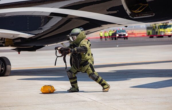 Realizan simulacro de ataque químico en el AIG