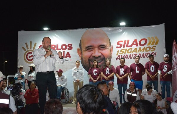 Compromete Claudia Sheinbaum apoyo a Carlos García para Silao