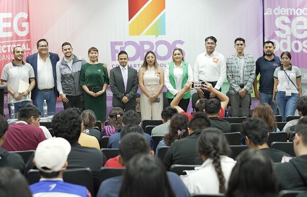 IEEG fomenta participación de jóvenes en la democracia