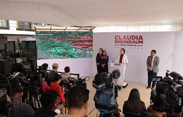 Contempla Sheinbaum vivir en Palacio Nacional y sostener conferencias diarias