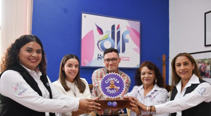 Recibe el DIF Municipal de Guanajuato la insignia “Crianza Positiva”