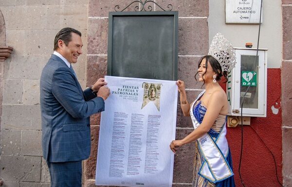 Inician en San Miguel de Allende las fiestas patrias y patronales