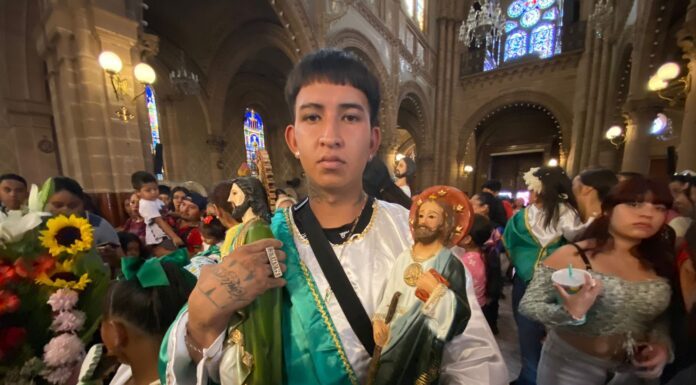 Veneran leoneses a San Judas Tadeo