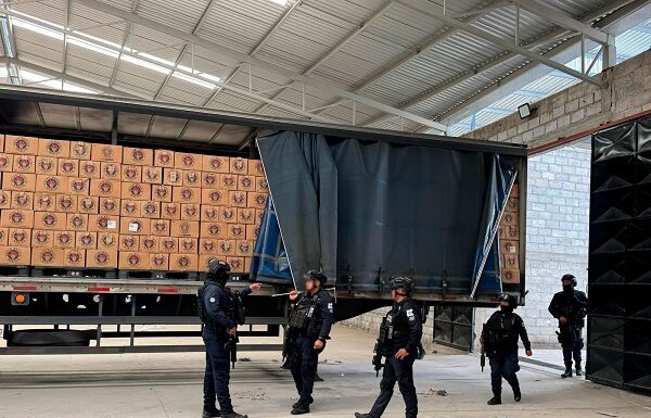 Recuperan elementos de policía estatal y FGR mercancía robada por 1.1 MDP