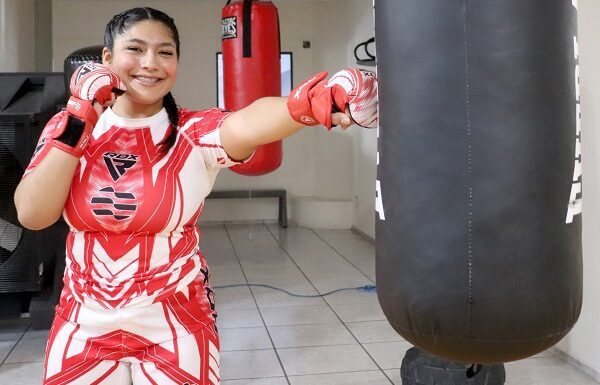 Romina González: lasallista leonesa promesa en MMA