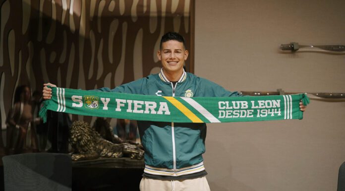 Con ganas y mucha ilusión llega James Rodríguez al Club León