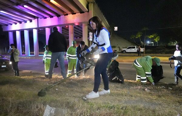 Ale Gutiérrez encabeza operativo “León más limpio”