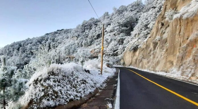 Secretaría de Salud no reporta incidencias por caída de agua nieve