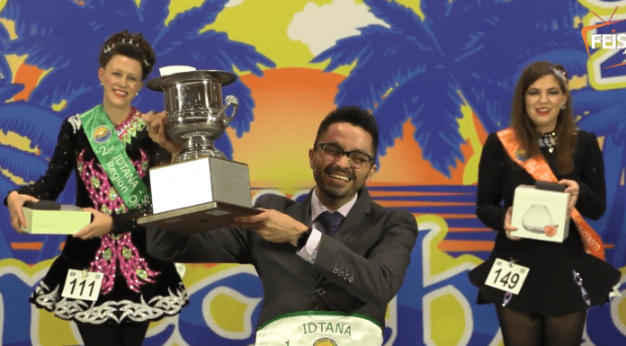 Lasallista es campeón regional de Danza Irlandesa