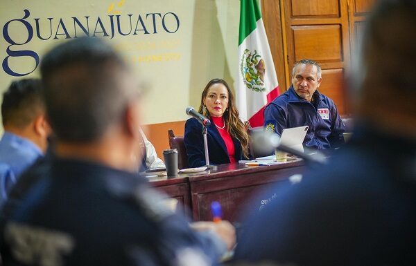 Guanajuato capital refuerza coordinación por la seguridad ciudadana
