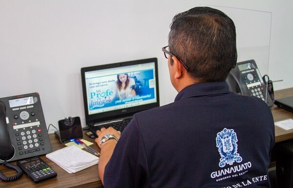 Presenta Guanajuato estrategia “Mi Profe en Línea”