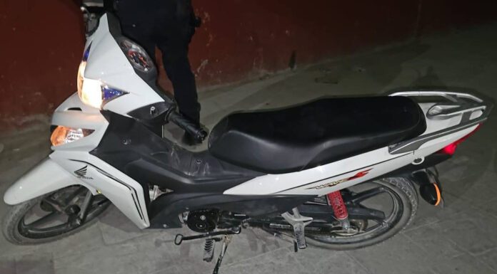 Policía de San Miguel detiene a presuntos ladrones de motocicletas