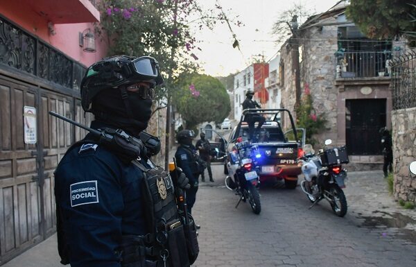 Refuerzan seguridad en la capital de Guanajuato