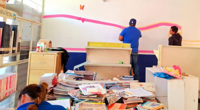 Emprenden mejoras a la biblioteca pública de la colonia Idependencia en Silao