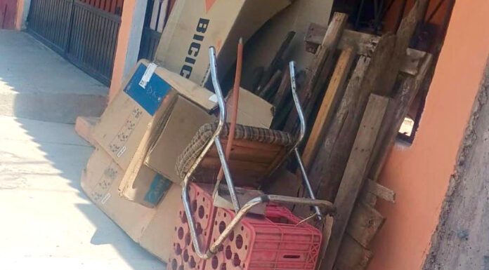 Retiran 240 kilogramos de cacharros en la colonia Vía II de Silao